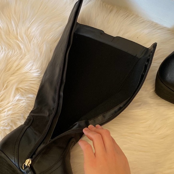 Dr. Scholls Brilliance Tall Boots Black 8.5M - Picture 8 of 11